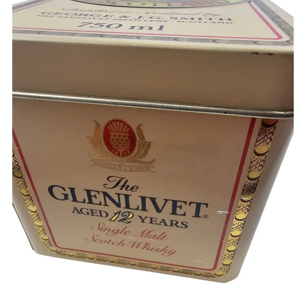 The Glenlivet 12 Year Classic Golf Courses of‎ Scotland Tin - highly collectable